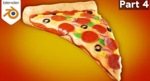 Pizza Slice 🍕 Part 4 (Blender Tutorial)