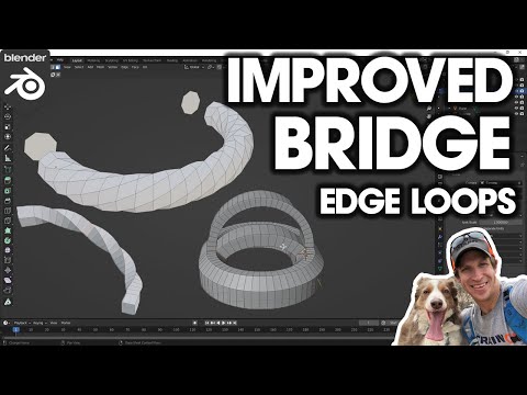 Quick Bridge – A BETTER Bridge Edge Loops Tool for Blender?