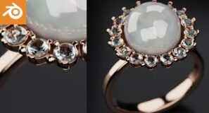 Blender Tutorial: Photorealistic Ring  | EASY Way
