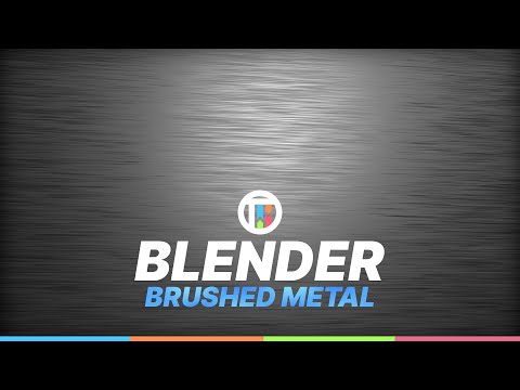 EASY BRUSHED METAL MATERIAL – BLENDER 3.0 EEVEE TUTORIAL
