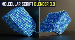 Tutorial: Molecular Add-on In Blender 3.0