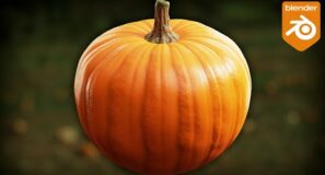 Procedural Pumpkin Material (Blender Tutorial)