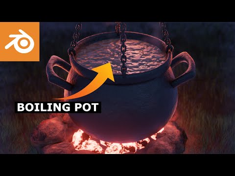 Blender Tutorial: Boiling Pot Animation – EASY