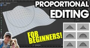 The ULTIMATE GUIDE to Proportional Editing In Blender!