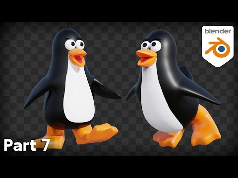 Character Creation for Beginners – Part 7 – Stylized Penguin (Blender Tutorial)