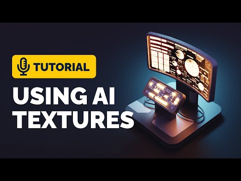 Gamechanger! Blender and AI Generated Texture Tutorial | Polygon Runway