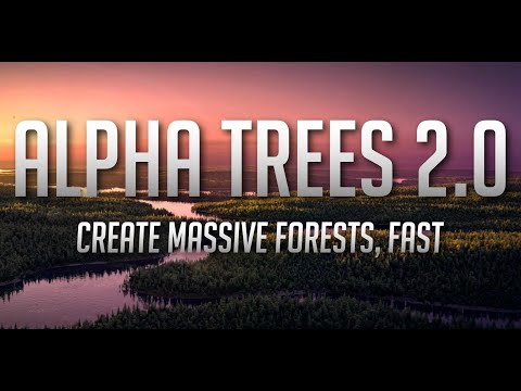 alpha trees 2.0 for blender