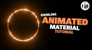 How to Create a Swirling Animated Material – Blender Tutorial