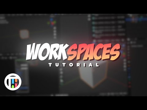 How to Open and Close Workspaces – Blender Tutorial