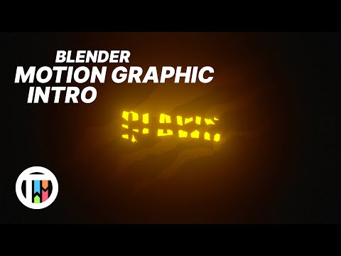 “CLAWS” MOTION GRAPHIC INTRO (Knife Tool) – Blender 2.93 Eevee Tutorial