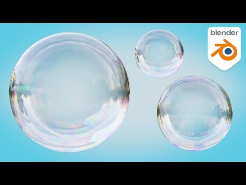 Procedural Bubble Material (Blender Tutorial)