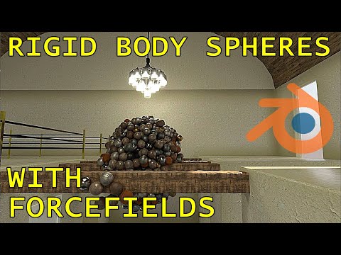 Rigid Body and Forcefields – Blender