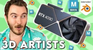 How FAST is the RTX 4090 for 3D Animation + Rendering??