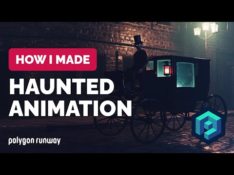 Haunted Animation in Blender 3.3 – 3D Modeling Process | Polygon Runway