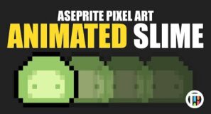 How To Make An Animated Slime in Aseprite – Tutorial