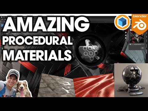 The BEST Procedural Materials Collection for Blender? Trying Sanctus Library!