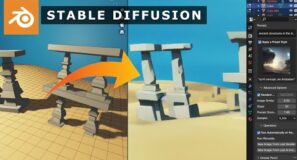 Amazing NEW AI Stable Diffusion For Blender, And It’s FREE!!