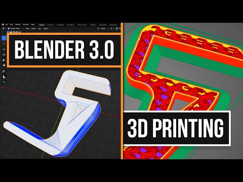How To Use Blender 3.0 For 3D Printing | .STL Mesh Editing