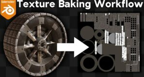 Texture Baking Workflow for Objects with Multiple Materials (Blender Tutorial)