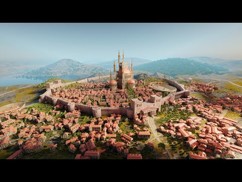 making a lord of the rings city in blender