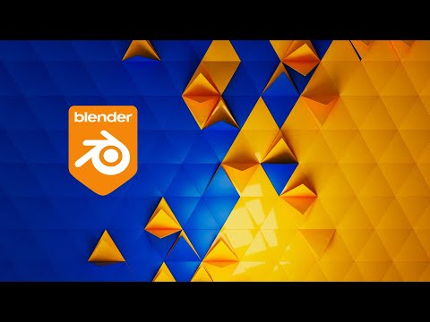 Triangle Accordion with Geometry Nodes in Blender
