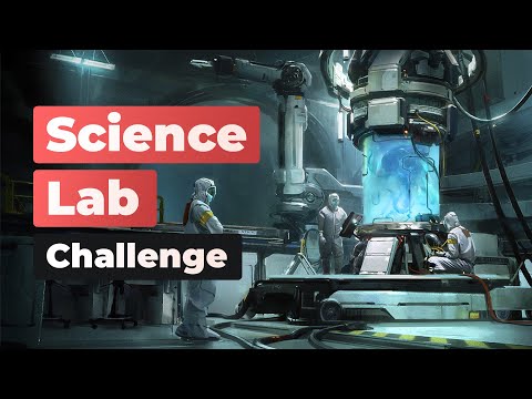 New 3D Art Challenge: Science Lab