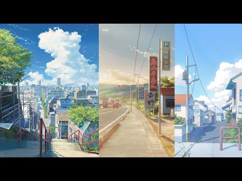 🔴 blender live  – making an anime town scene in blender