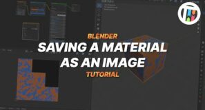 How to Save a Material as an Image in Blender – Tutorial