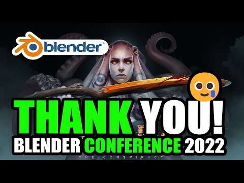 Blend and tears, a word on Blender Conference 2022