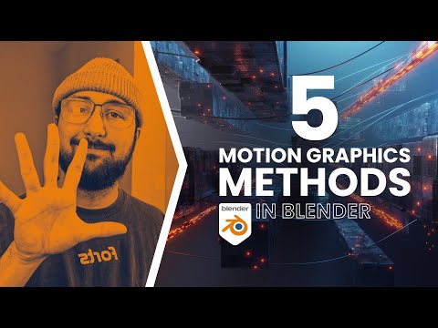 5 Ways You Can Make Motion Graphics in Blender Today!