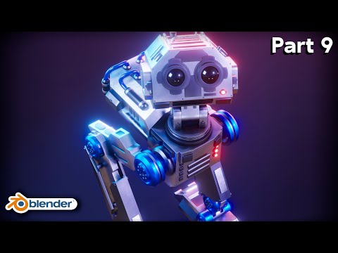 Sci-Fi Mech Robot – Part 9 (Blender Tutorial)
