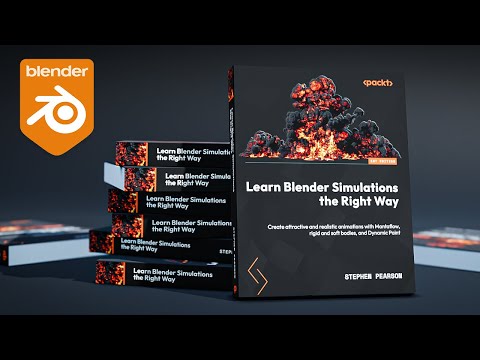 Learn Blender Simulations the Right Way Book Trailer