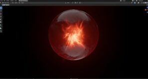 how to make a crystal energ ball in blender