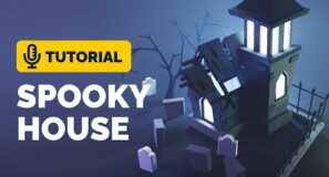 Blender 3.3 Spooky House Tutorial | Polygon Runway