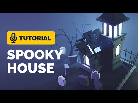 Blender 3.3 Spooky House Tutorial | Polygon Runway