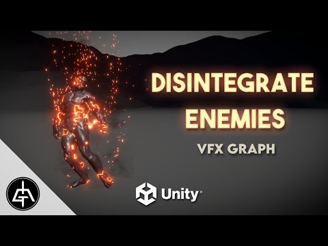 Unity VFX Graph – Disintegrate and Dissolve Effect Tutorial