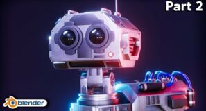 Sci-Fi Mech Robot – Part 2 (Blender Tutorial)