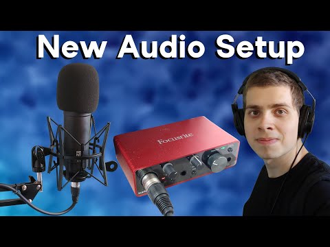 New Audio Setup! (Rode NT1KIT + Focusrite Scarlett Solo)