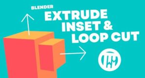 Blender 3.3 Basics Tutorial – How to Extrude, Inset and Loop Cut (Modeling 101)