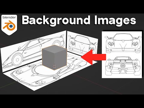 How to Use Background Images in Blender (Tutorial)