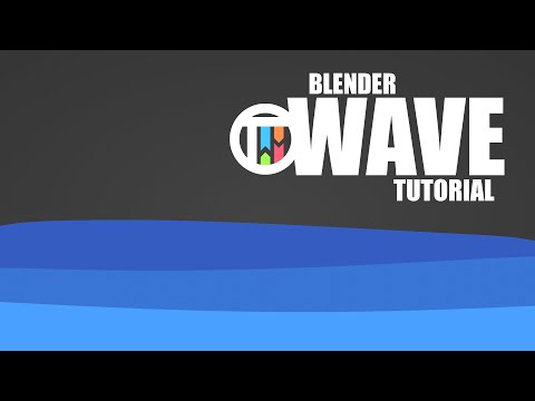 Blender 3.1 Eevee Tutorial – 2D Wave / Ocean Motion Graphic Animation