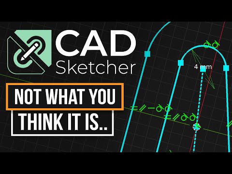 CAD Sketcher Is Not A Blender Addon…
