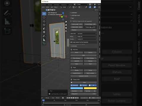 Easy ARCHITECTURAL ELEMENTS in Blender with Archimesh!