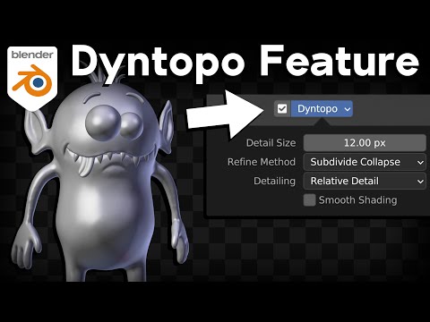 How to Use the Dyntopo Feature in Blender’s Sculpt Mode (Tutorial)