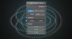 How to Actually Use Align Euler to Vector in Blender’s Geometry Nodes