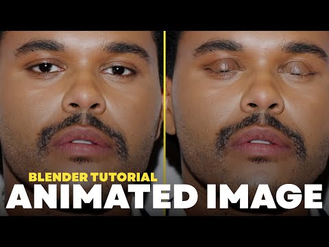 Blender Tutorial: How to Animate An Image (Animated An Image)