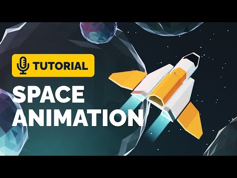 Blender Space Animation Tutorial | Polygon Runway