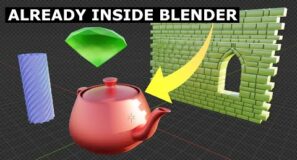 Blender Has Extra Objects Built In: Blender FYI Quickie