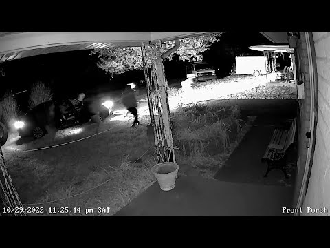 Very Strange Incident Caught On Reolink Security Cameras