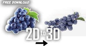 making a realistic grape fruit in blender